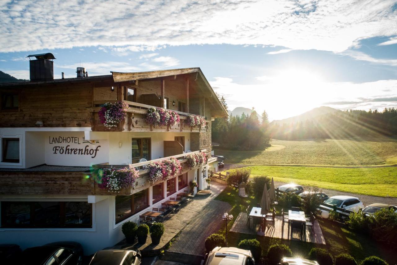 Landhotel Foehrenhof エルマウ エクステリア 写真